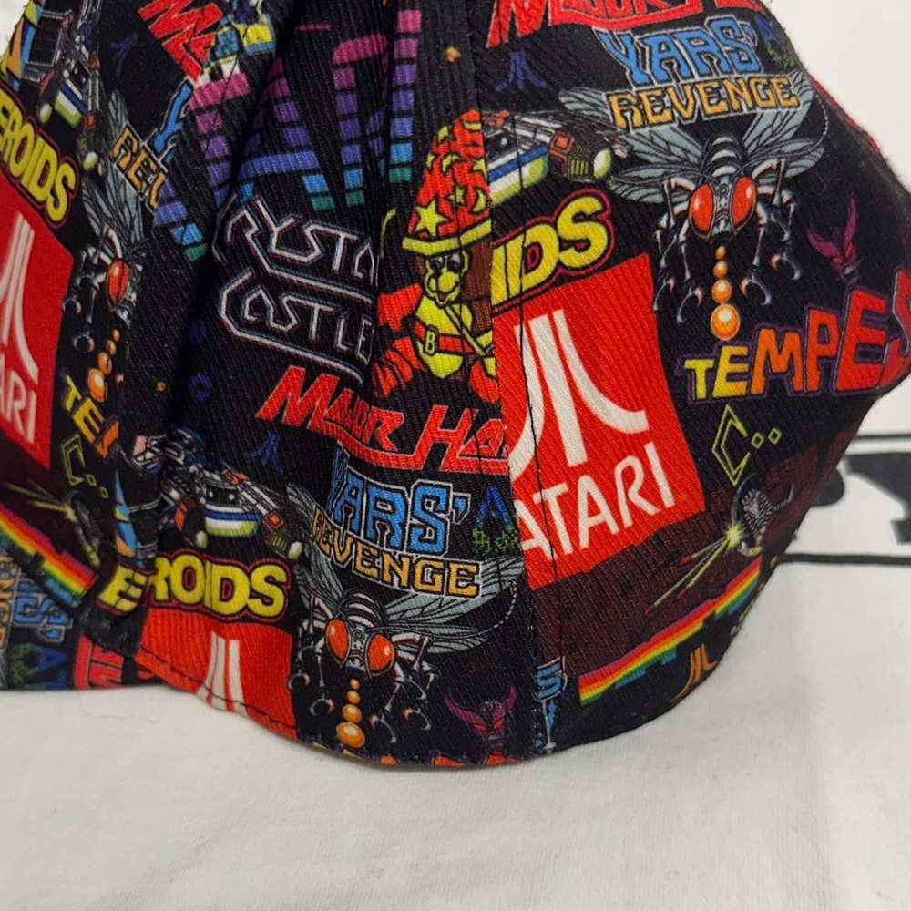 Atari Black Multicolor Gaming Cap - image 4
